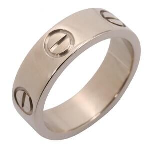 CARTIER Authentic 18k Silver Love Ring
